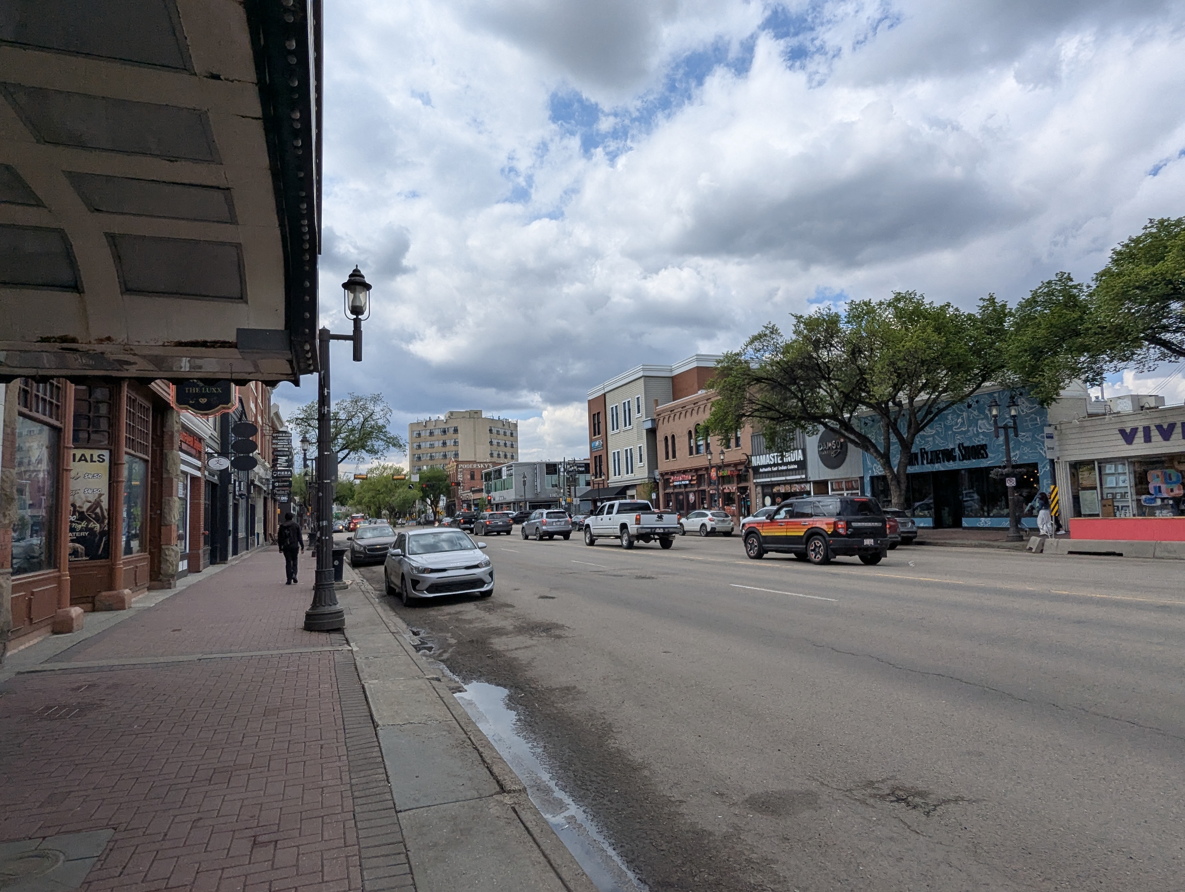 Birthday Trip to Canada, Whyte Avenue, Edmonton
